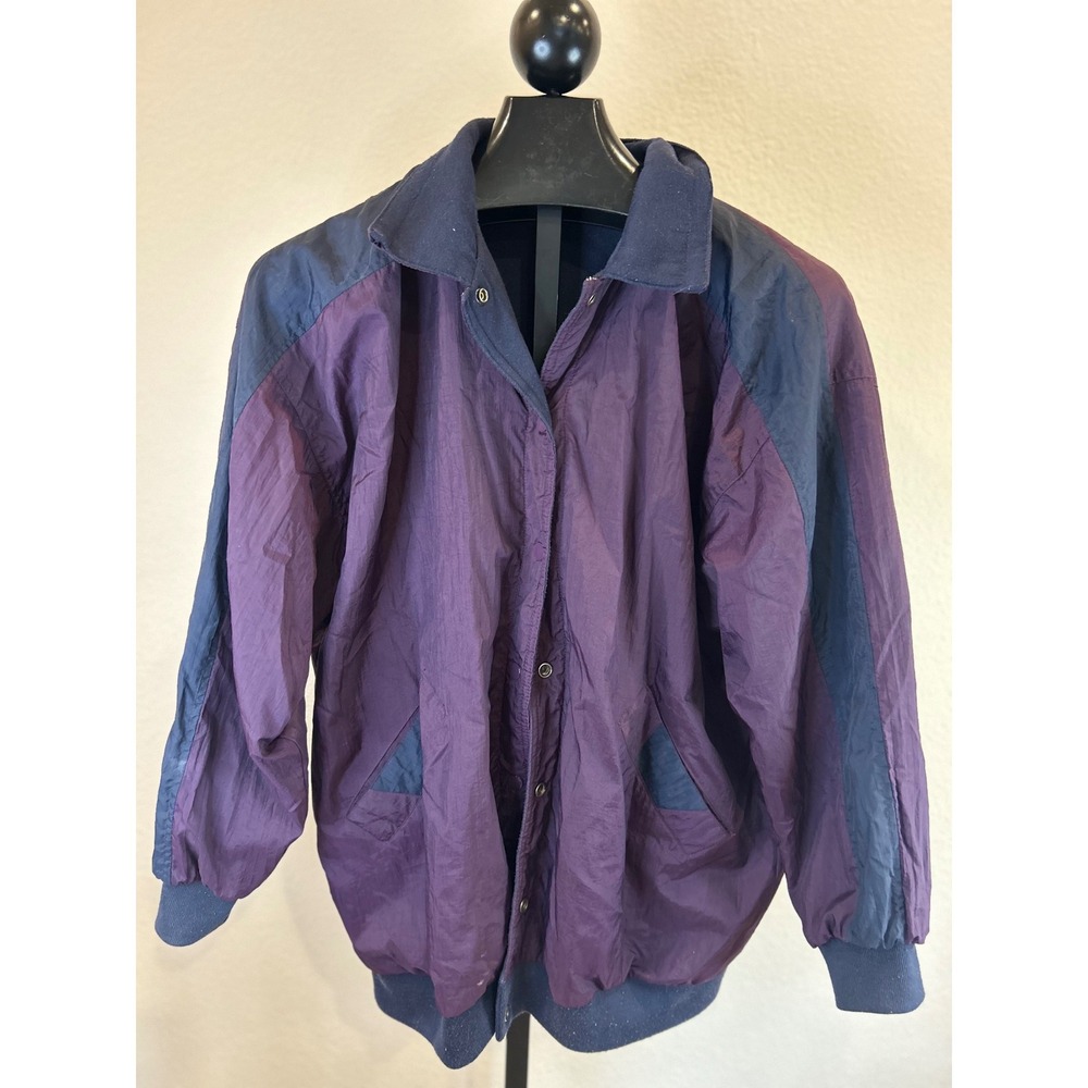 Vintage‎ Be In The Current Seen Colorblock Jacket Women's One Size Fits All - Picture 7 of 8